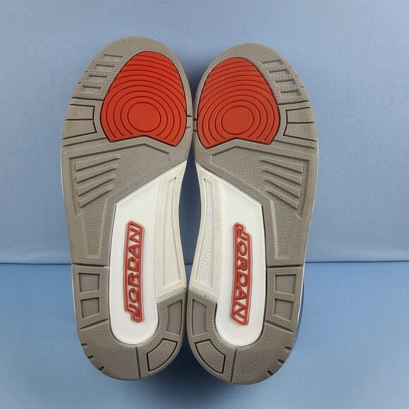 Air Jordan 3 Retro 2011 Mens Size 13 "True Blue" Basketball Sneakers 136064-104 - Picture 9 of 16